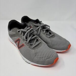 New Balance 635 v2 Running Shoe Gray and Orange Cush Size 10.5